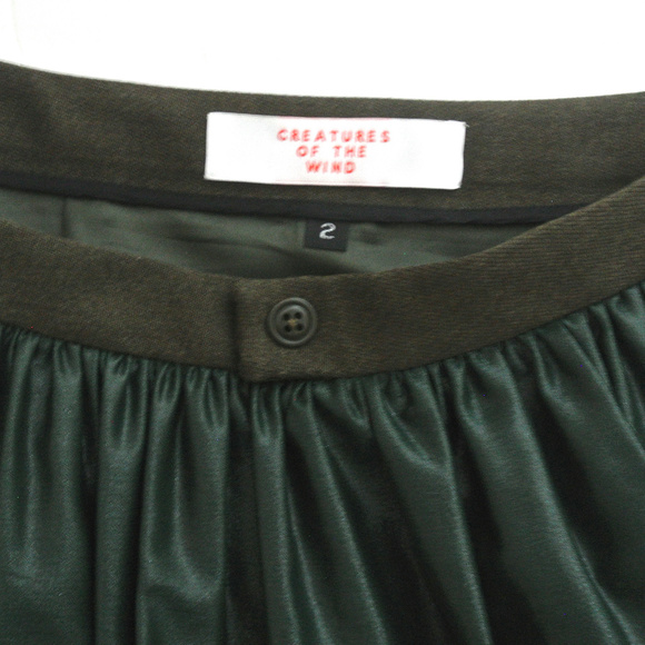 CREATURES OF THE WIND gathered skirt sz 2 M - Picture 5 of 6